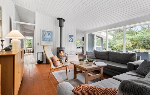 Beach front home in Nykøbing Sj with WiFi