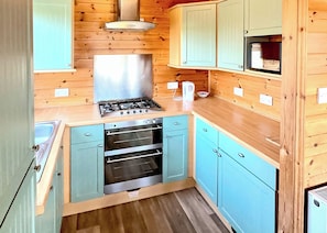Fridge, oven, stovetop, toaster