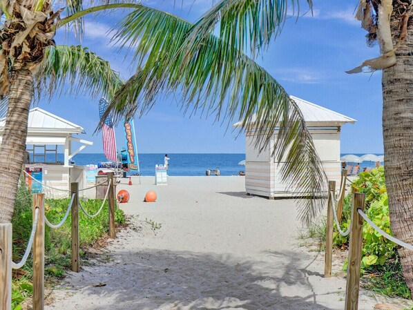 Beach nearby