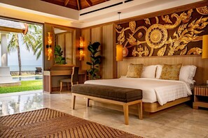 Premium bedding, minibar, in-room safe, individually decorated - Miskawaan Beachfront Villas (Koh Samui)
