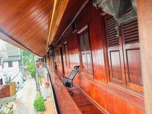 Standard Double Room, City View | Terrace/patio - Silikhane Guest House (Luang Prabang)