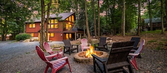 Lake Harmony Retreat | Game Room, Hot Tub, Dogs OK