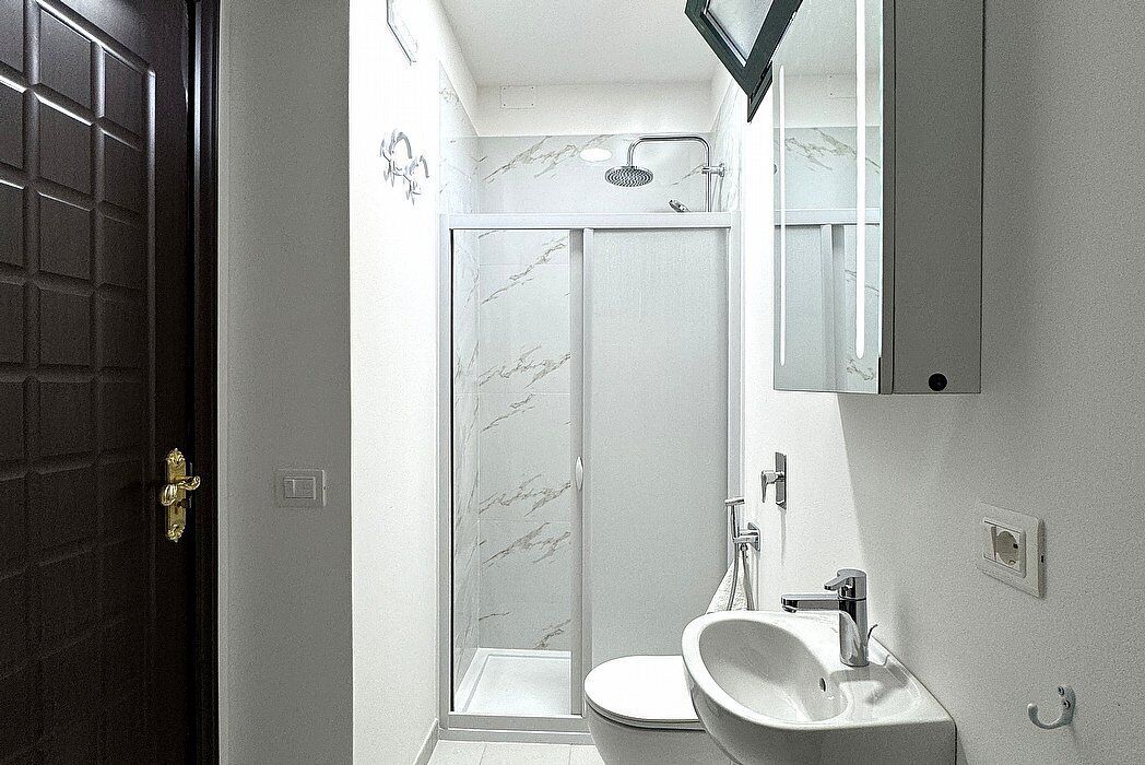 Dusche, Handtücher