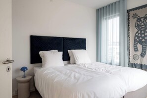 2 bedrooms, iron/ironing board, travel crib, WiFi
