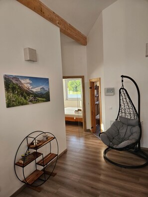 2 bedrooms, bed sheets - Vacation apartment for up to 5 people, 2 separate bedrooms, 100 m² (Inzell)