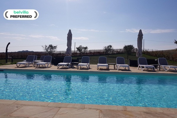 Piscine maison de vacances