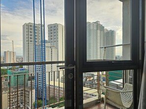 Standard Apartment, City View | Balcony - KL Tower 117 Gamboa Street (Makati)