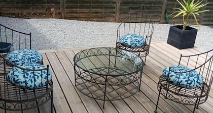 Charming Farmhouse with Modern Amenities, Enclosed Yard, 2 Terraces, Pet-Friendly, Near Cotentin Sights