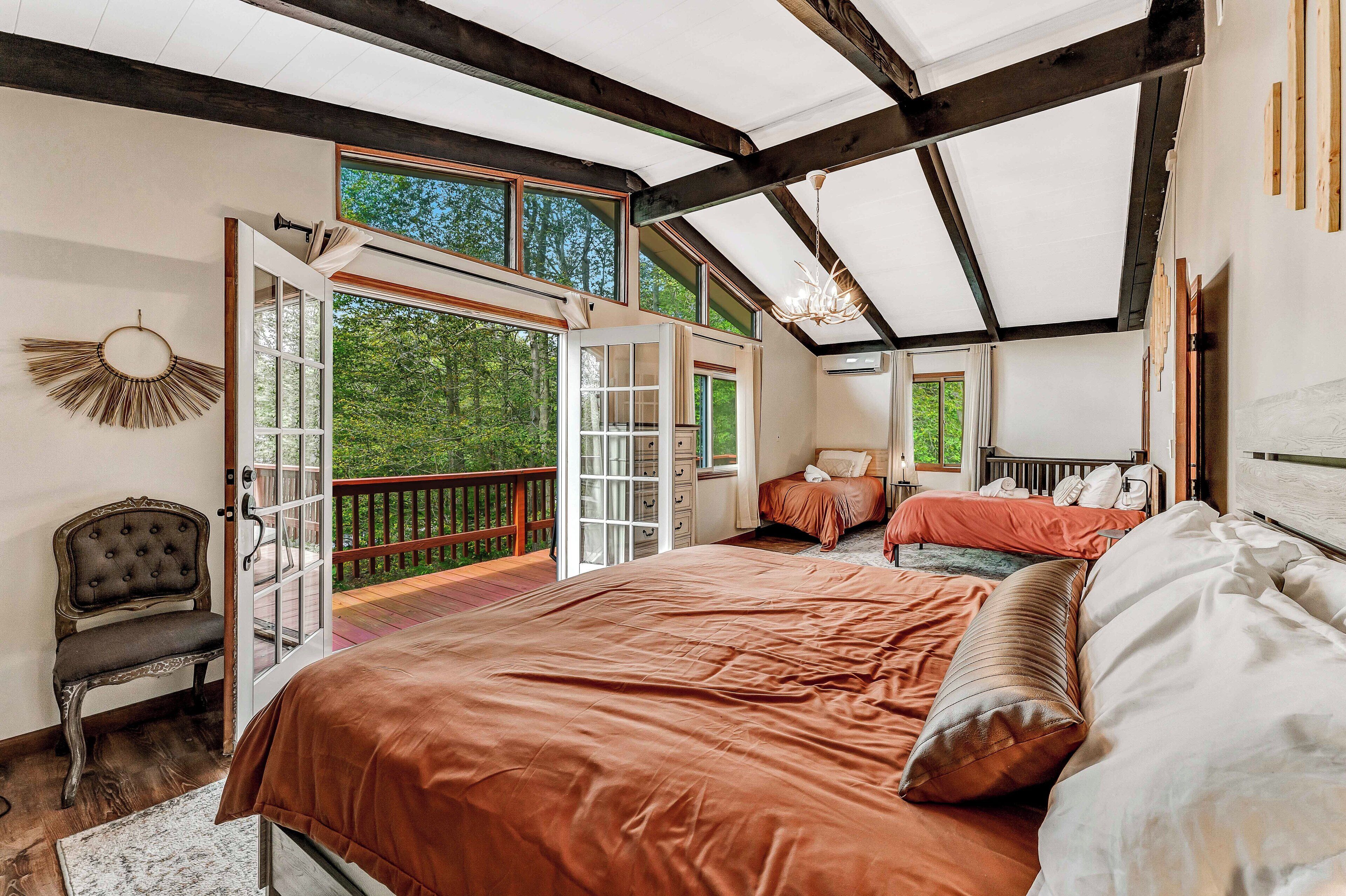 4 chambres, fer et planche à repasser, Wi-Fi gratuit, draps fournis