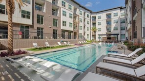 Pool - Landing | Modern 1BD in Montopolis (Austin)