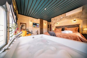 Literie de qualité supérieure, minibar, décoration personnalisée