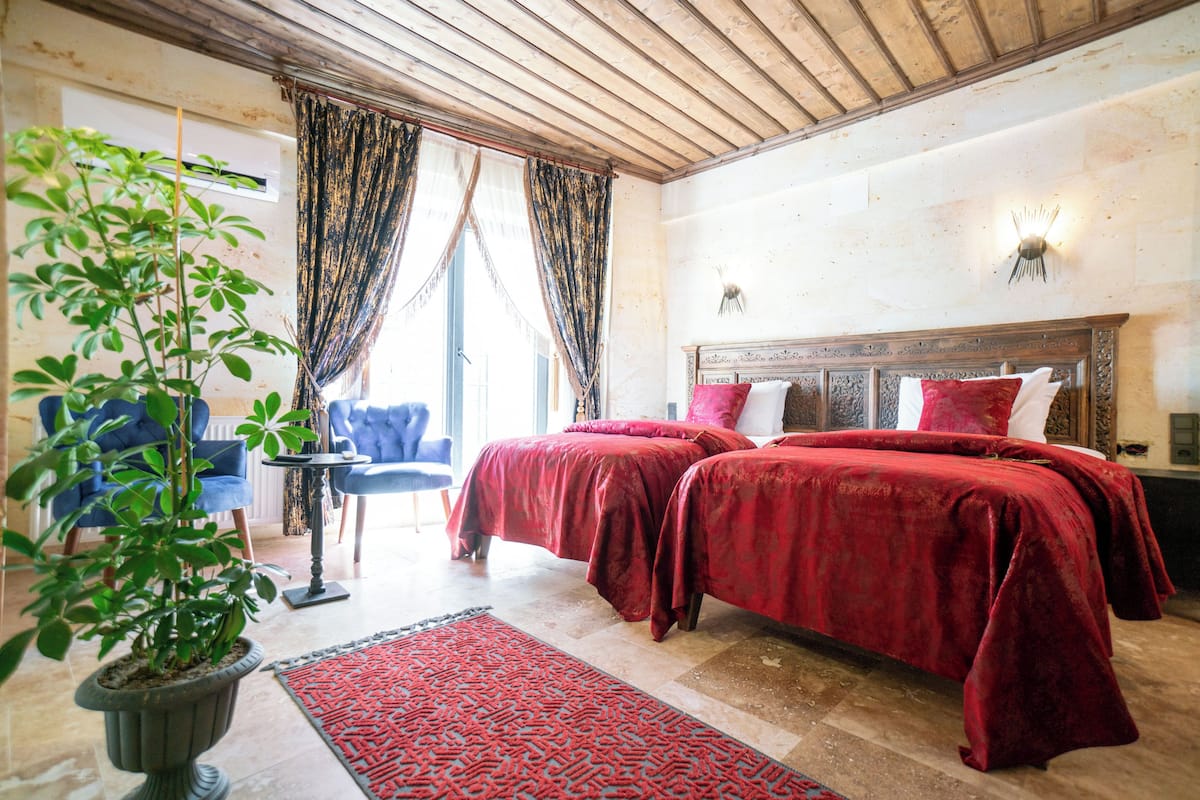 Premium bedding, minibar, individually decorated, blackout curtains