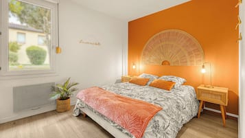 1 sovrum, strykjärn/strykbräda, wi-fi och sängkläder