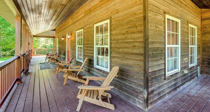 Quiet Family Cabin in Hamden: Hot Tub + Game Room!