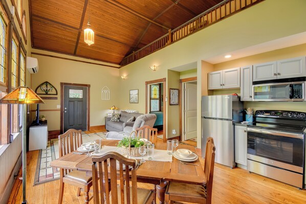 Apartment (2 Bedrooms) | Interior - Restored Ovid Church Near Cayuga Lake Wine Trail (Ovid)