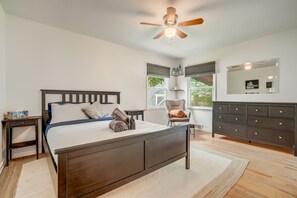 3 slaapkamers, een bureau, wifi, beddengoed