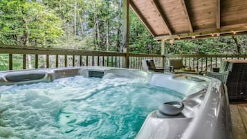 FerienhĂŒtte, 1 Schlafzimmer | Eigener Whirlpool