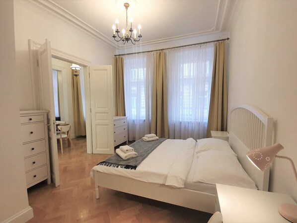 1 bedroom, iron/ironing board, WiFi, bed sheets