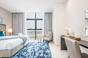 1 soverom, safe på rommet, strykejern/-brett og wi-fi (inkludert)