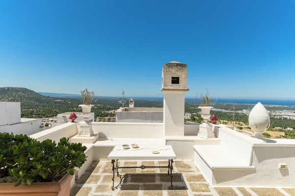 Apartment, Partial Sea View | Terrace/patio