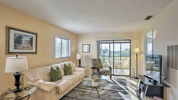 Smart TV, DVD player, books