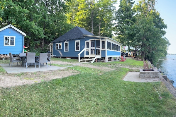 View of the cottage plus bunk house