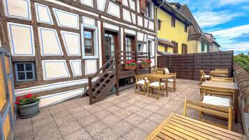 Maison Traditionnelle, vue vignoble | Terrasse/Patio