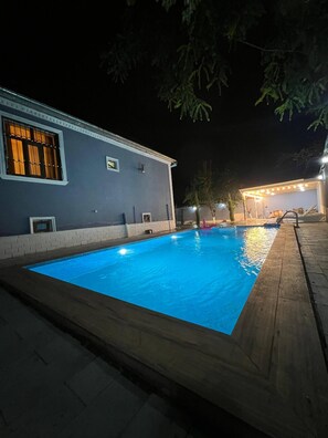 Bungalow, 2 Bedrooms, Smoking, Private Pool | Pool | Outdoor pool - Cozy House With Swimming Pool Near City Center (Gabala)