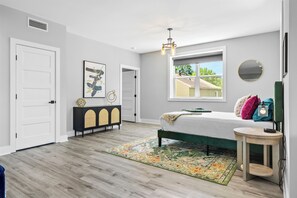 2 bedrooms, desk, iron/ironing board, WiFi - East Nashville Oasis - Private Mother-InLaw Suit - Sleep 6 - Pet Friendly! (Nashville)