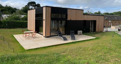 Brug Bihan / Cozy Plein Pied (maison bois) proche toutes commodités et plage
