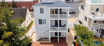 Steps to Fantasy Island! Luxury Beach Home w/ Pool & Game Room, sleeps 18!