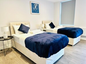 Apartment | 2 Schlafzimmer, kostenloses WLAN, Bettwäsche
