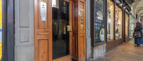 Entrée de l’hébergement