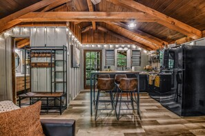 Interior - Light'n Bug Bungalow (1-Bedroom Cabin) - Pets Allowed by RedAwning (Townsend)