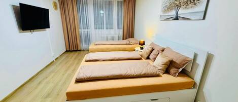 Leilighet | 2 soverom, wi-fi (inkludert) og sengetøy