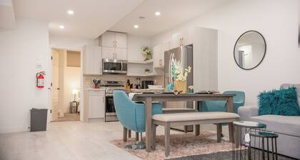 Brand new-very clean-aesthetically pleasing and comfortable 2-bedroom suite.