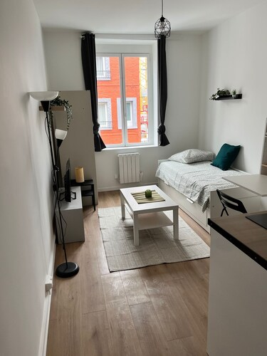 À 5 min de la gare de Lille Flandres Cosy studio Lille 