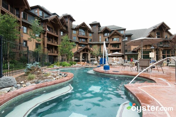 Indoor pool, outdoor pool