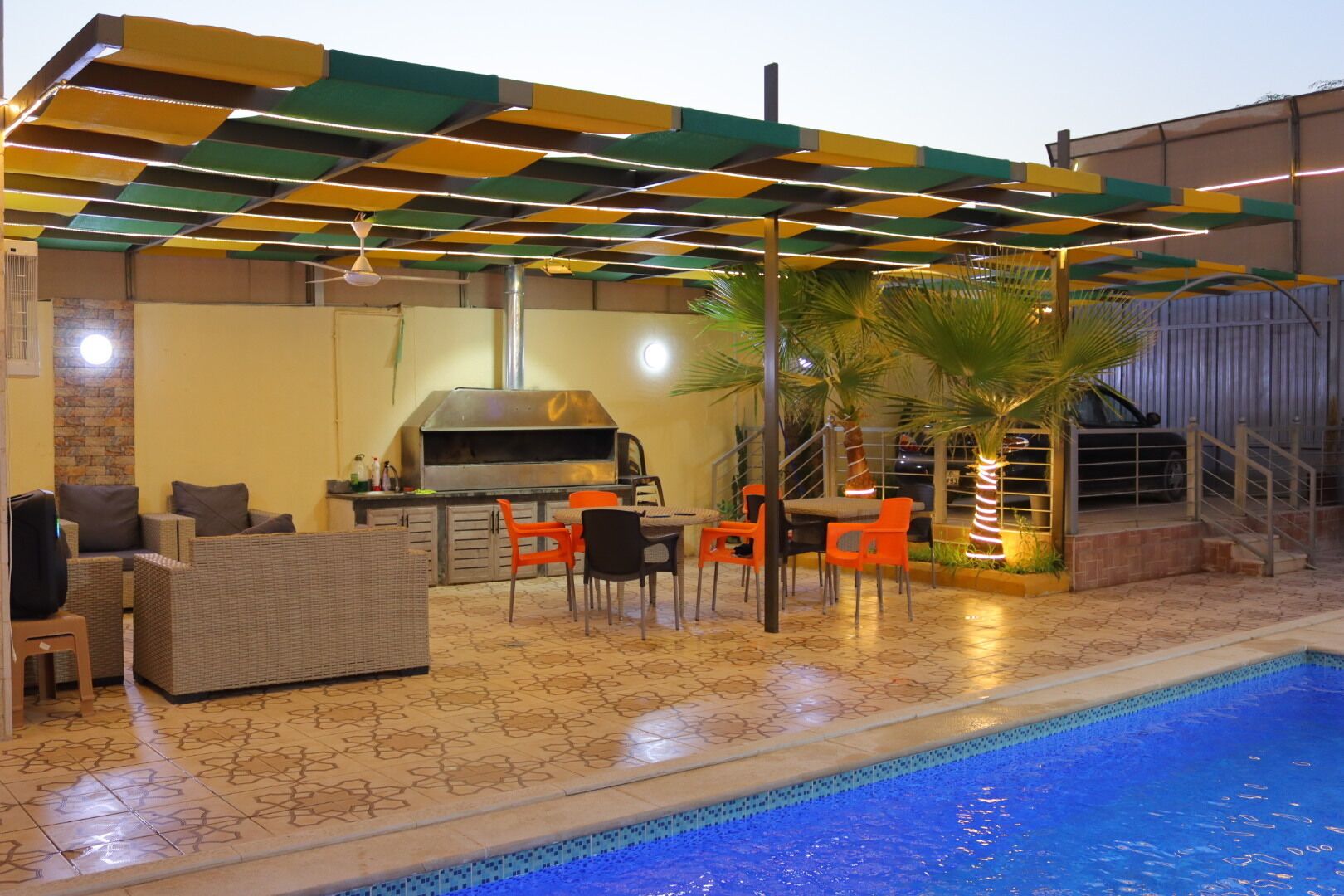 Opções para refeição ao ar livre