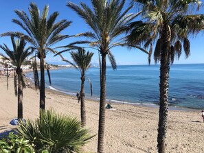 On the beach