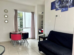 Smart TV - Departamento 2 habitaciones alberca Luna by Eita (Cancun)