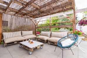 Terrace/patio - Belle Maison Familiale Avec Piscine Privée (Lézat-sur-Lèze)