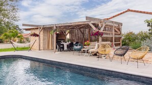 Outdoor pool - Belle Maison Familiale Avec Piscine Privée (Lézat-sur-Lèze)