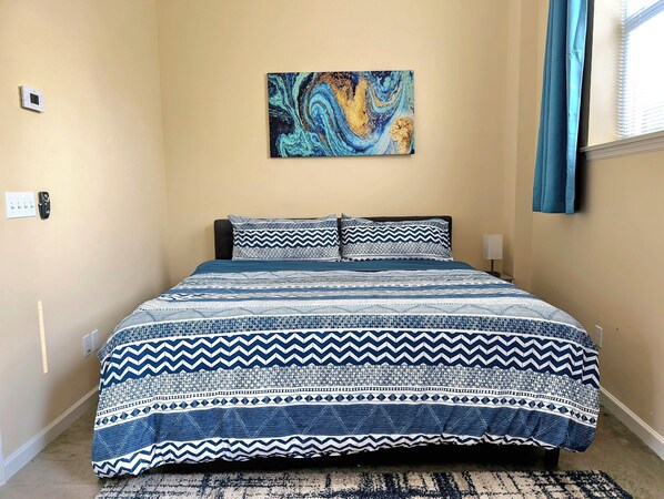 1 bedroom, iron/ironing board, free WiFi, bed sheets