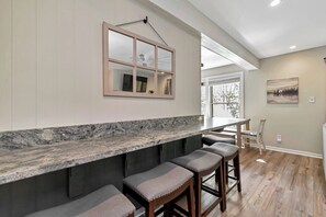 Interior - 3BR Slopeside Condo, Cozy Fireplace, Bunk Room, Coffee Bar & Scenic Views (Sugar Mountain)
