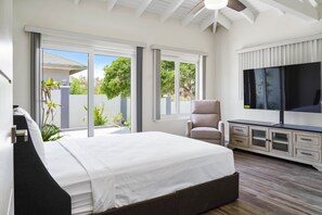 4 bedrooms, desk, iron/ironing board, free WiFi