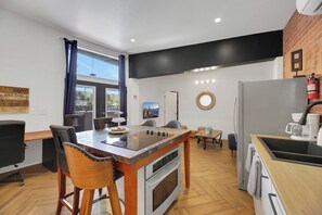 Microwave, oven, stovetop