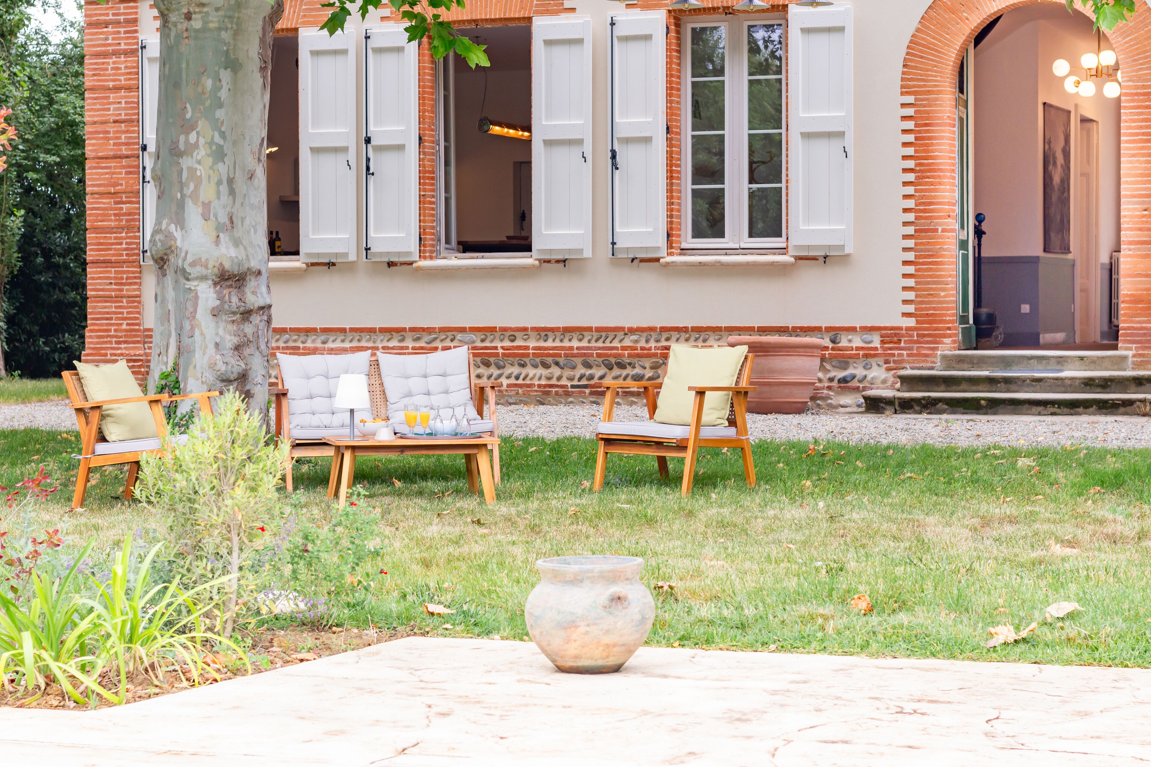 Overnattingsstedets uteområder