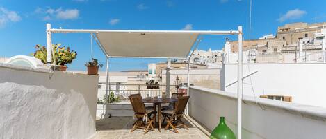 Appartement, vue ville | Terrasse/Patio