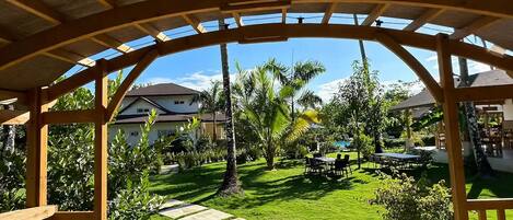 Àrea exterior de l'allotjament